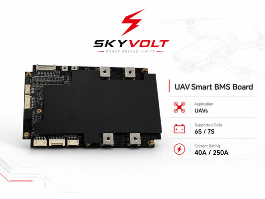 SKYVOLT 6S/7S 250A UAV Smart BMS Board