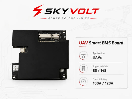 SKYVOLT 8S/14S 120A UAV Smart BMS Board