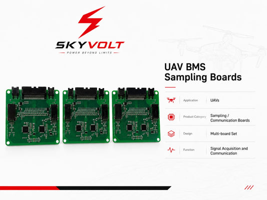 SKYVOLT UAV BMS Signal Acquisition & Sampling Boards