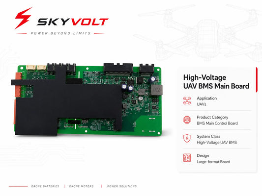 SKYVOLT High-Voltage UAV BMS Main Control Board